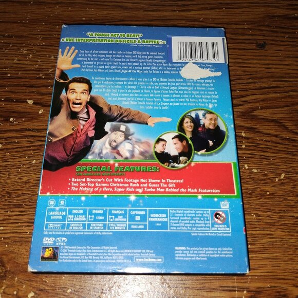 Jingle All the Way (DVD, 2007, Widescreen) w/ slip cover Arnold Schwarzenegger - Picture 2 of 6